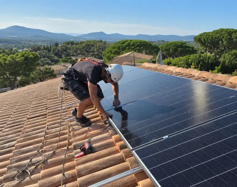 Installateur panneaux solaires Prugnanes — pose photovoltaïque sur toiture
