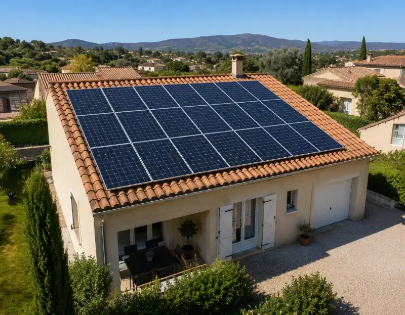 Prime à l'autoconsommation panneaux solaires Prugnanes — aide financière de l'État